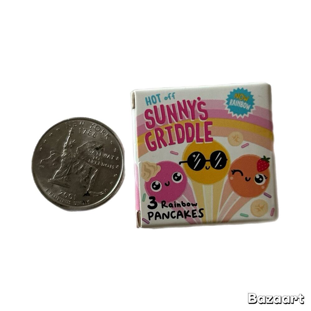 Miniverse Make It Mini Mini Box of Rainbow Pancakes New